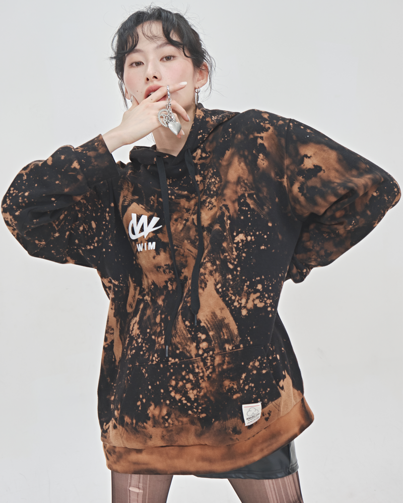 WIM(ダブリューアイエム)の「BASIC LOGO HOODIE CUSTOM ver.(Tops)」