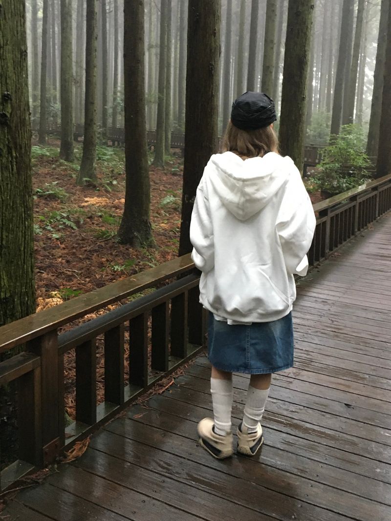 Uni Over Two-Way Zip-Up Hoodie (7c)