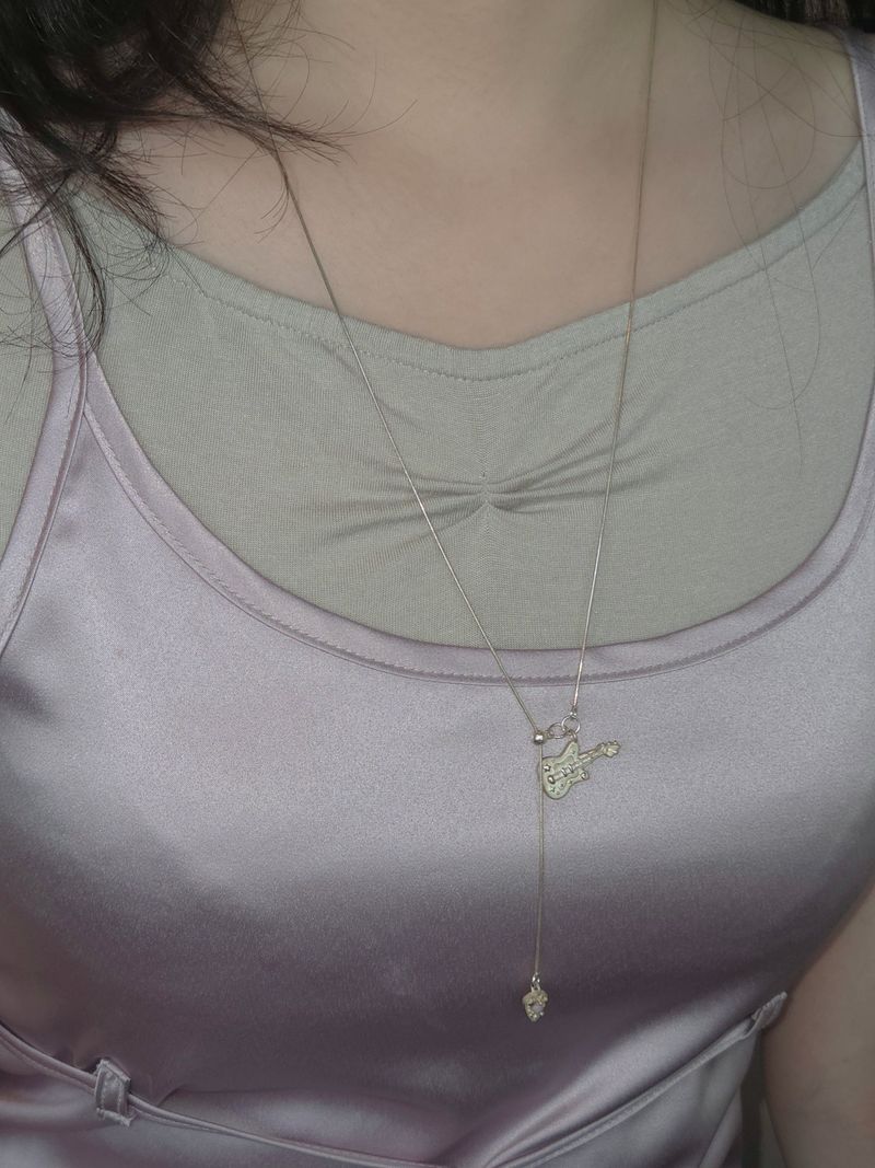 【MADE】 My guitar Necklace - Long