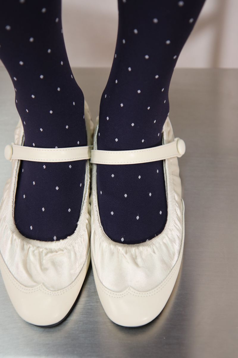 blueberry sugar dot tights