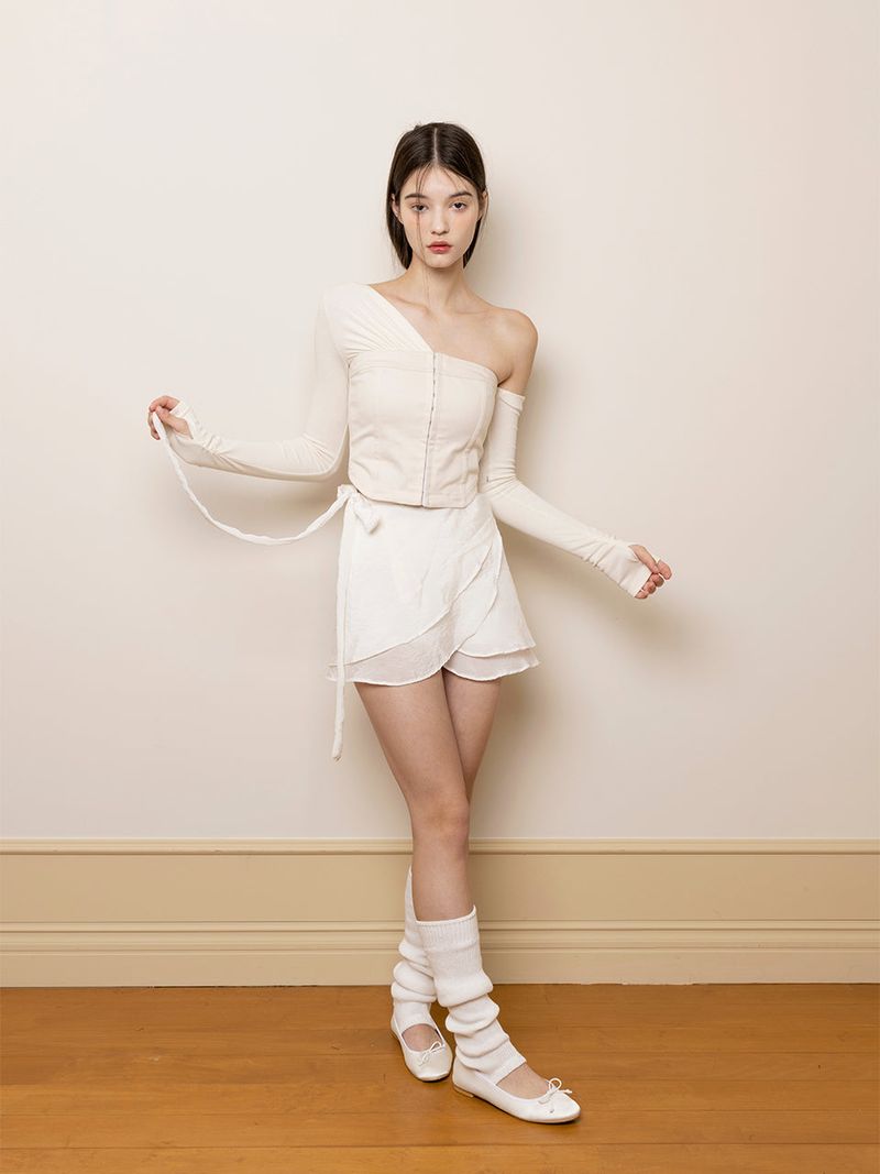 Monica top (Beige)