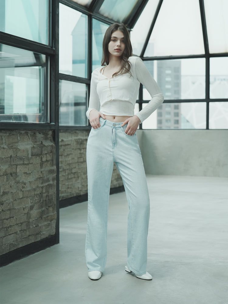 W67 WIDE LINEN DENIM PANTS_LIGHT BLUE