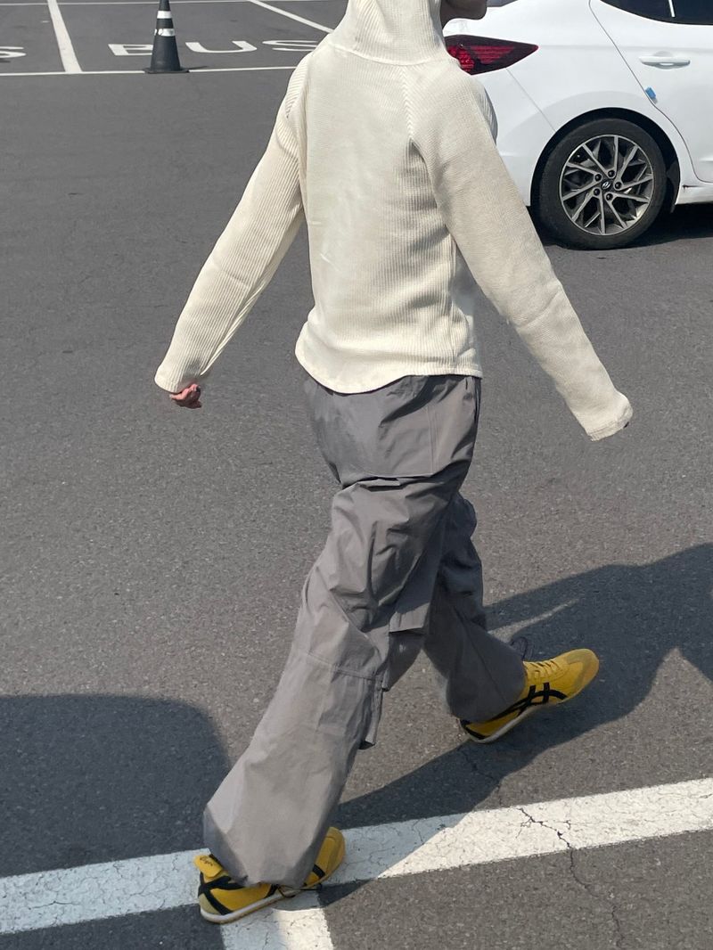 Accordion two-way cargo pants 