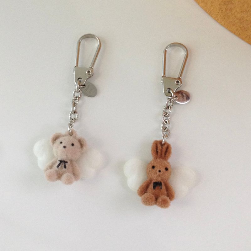 dust dusty(ダストダスティ)の「Angel bear, rabbit keyring(Toys/Key Holders)」