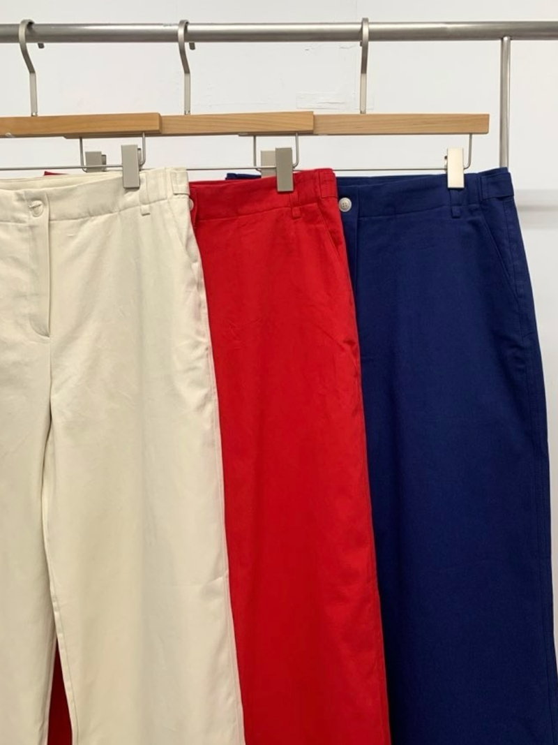 pop cotton pants