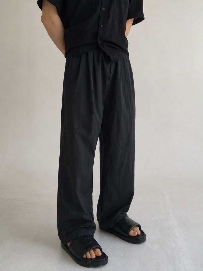 EGONLEO(エゴンレオ)の「post nylon wide pants(4colors)(Pants)」