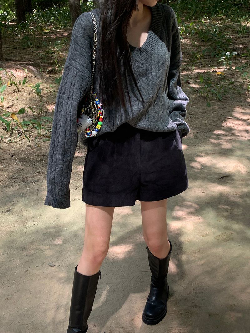[MADE] Ethol twisted V-knit
