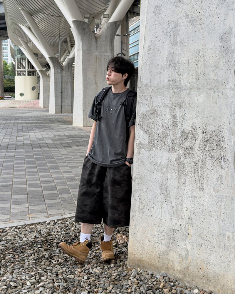 Bento Camo Bermuda Pants