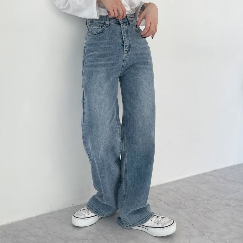BEIDELLI（ベイデリー）の「 Wide Restaurant, [High Waist] Washed Vintage Wide Denim Pants（Pants）」