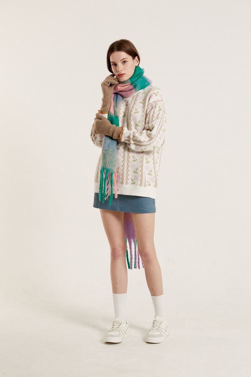 PINK PINEAPPLE（ピンクパイナップル）の「INTERLOCKING GLOVES_BROWN（Fashion Accessories）」
