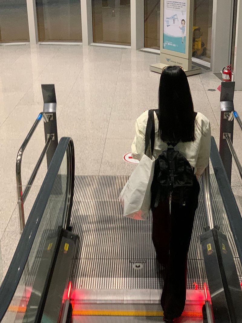 [MADE] Airport long bootcut banding pants -Basic