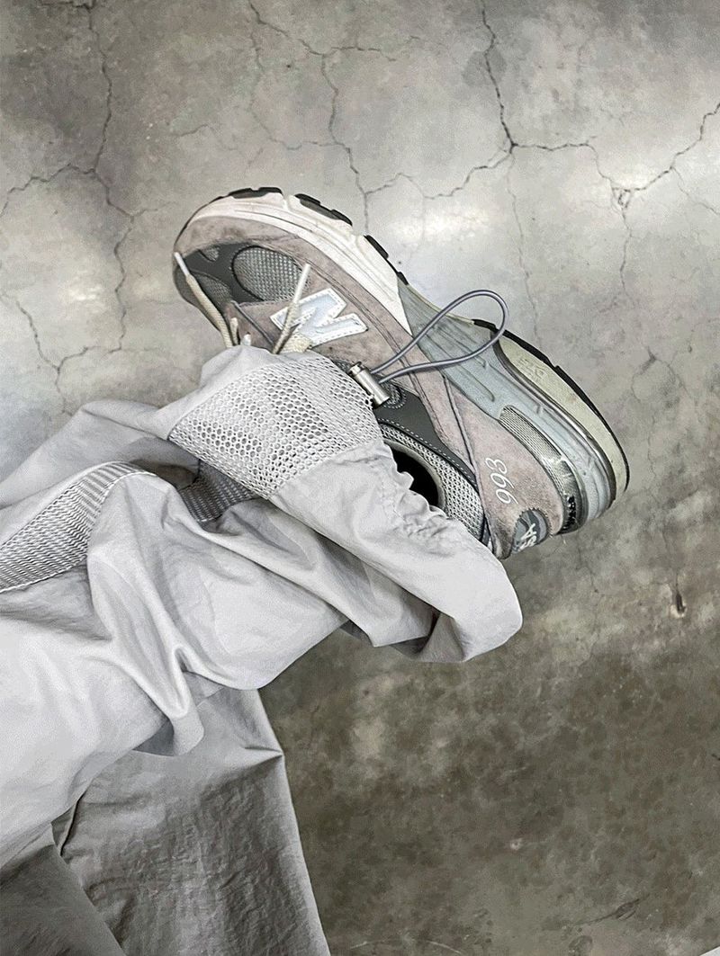 mesh side line pants