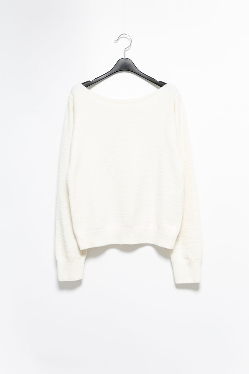 pastel boat-neck knit(4colors)