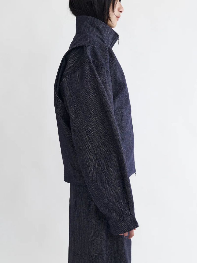 26SS JT3 Stand-Collar Denim Jacket