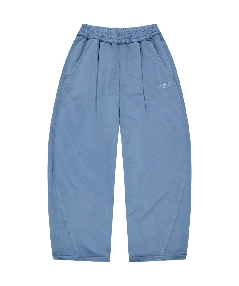 BASIC LOGO PIGMENT SWEAT PANTS_BLUE