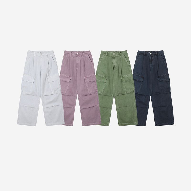 Face Pintuck Call Cargo Pants (4color)