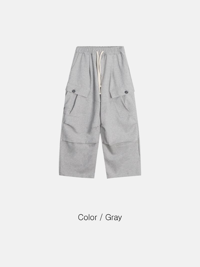 Pure rivet cargo pants