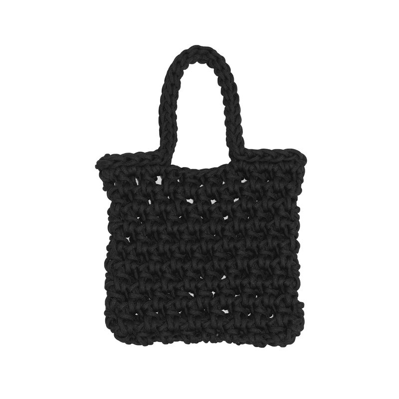 empty room(エンプティールーム)の「fruit net bag (black)(Bags)」