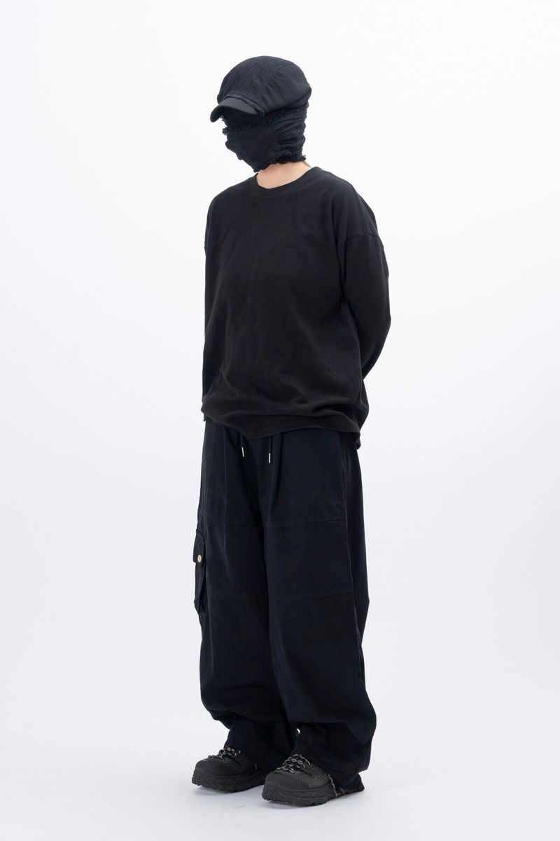 Puble Cut Cargo Pants