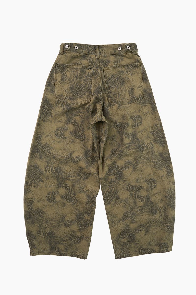 Mora paisley curved pants