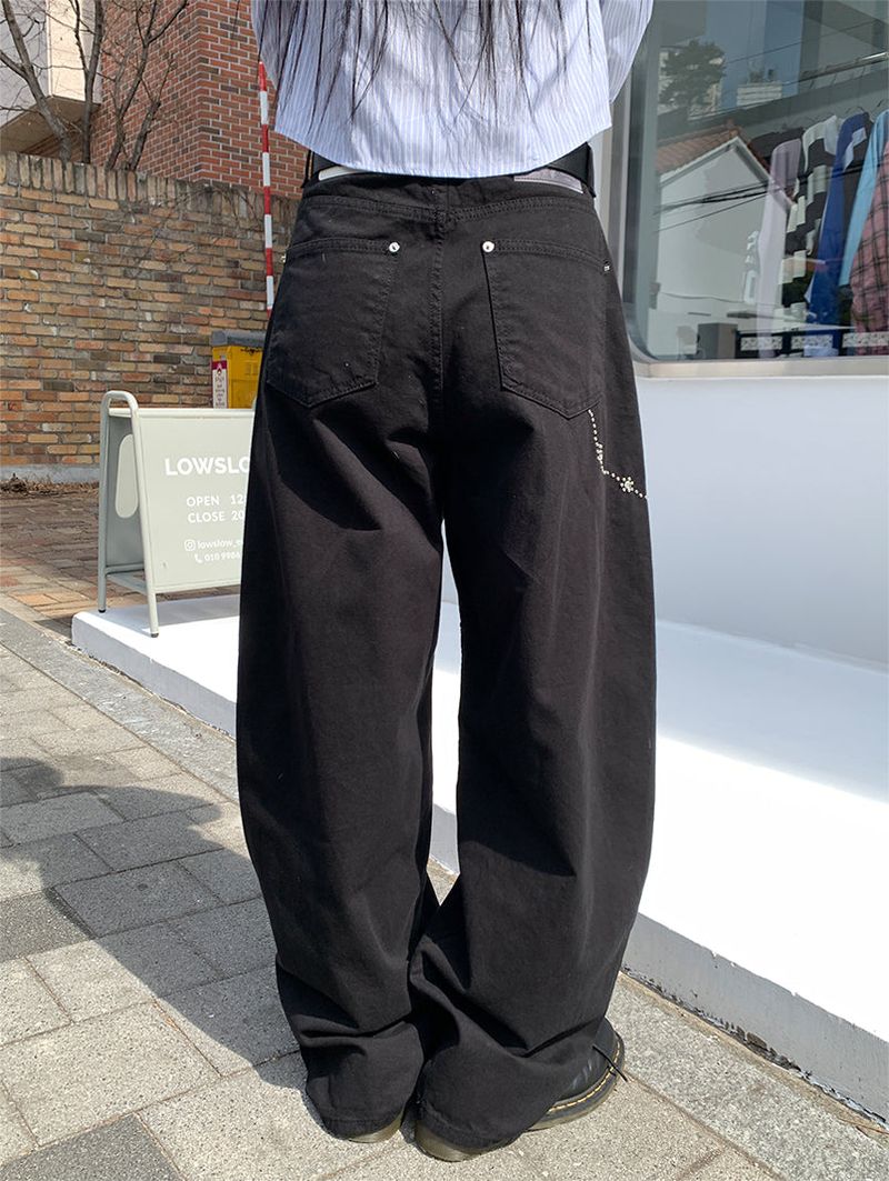 CHAINPIECE BALLOON PANTS