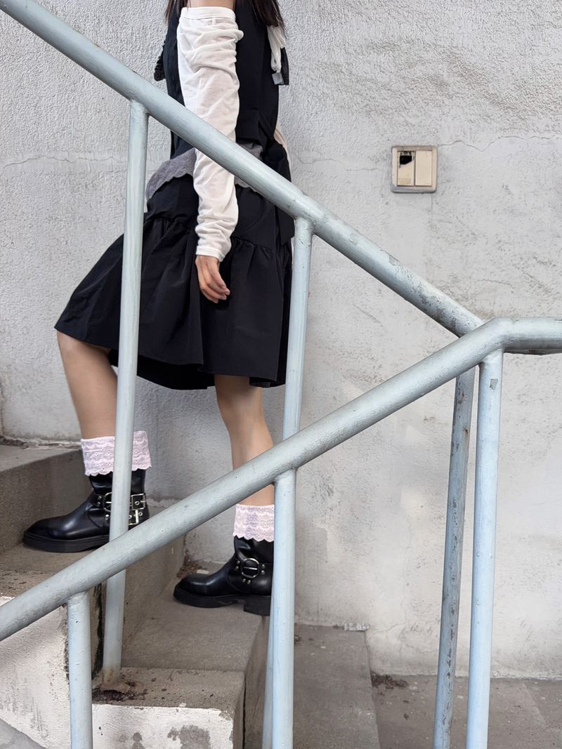 Trim Lace Cuff (pink)