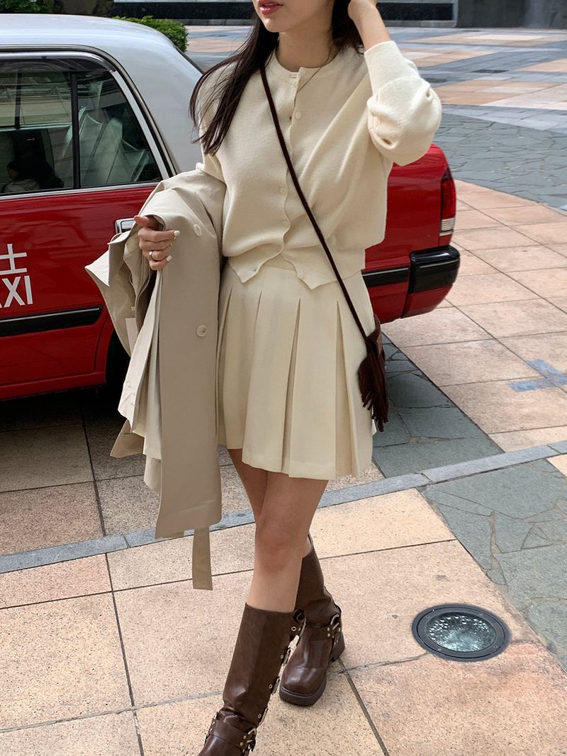 [MADE] Stones round cardigan