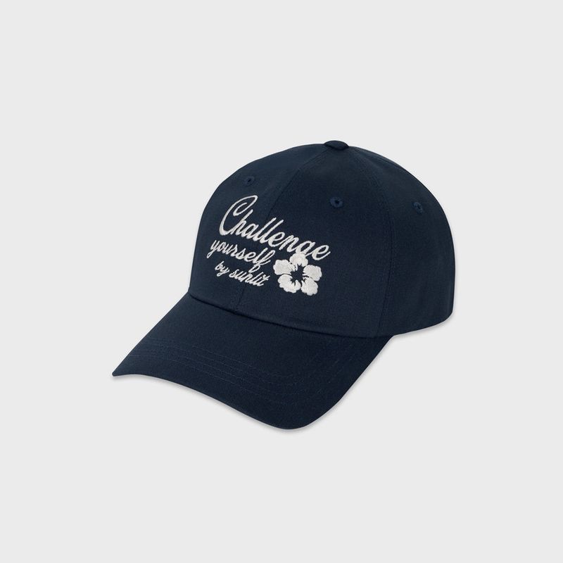 CHALLENGE LOGO BALL CAP (NAVY)