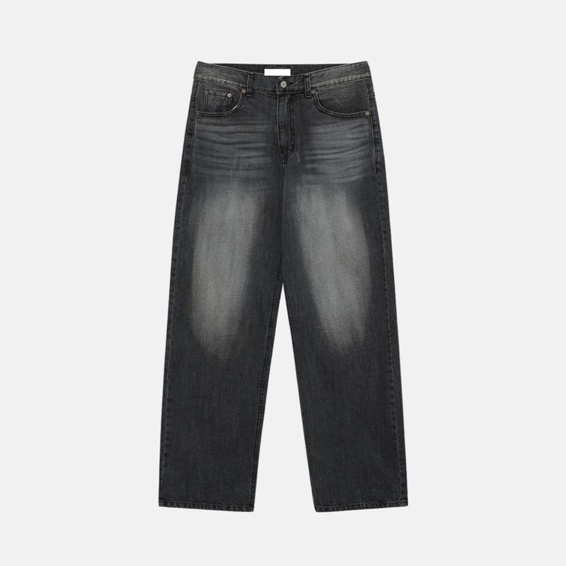 LMN flatt brush wide denim pants (3 colors)