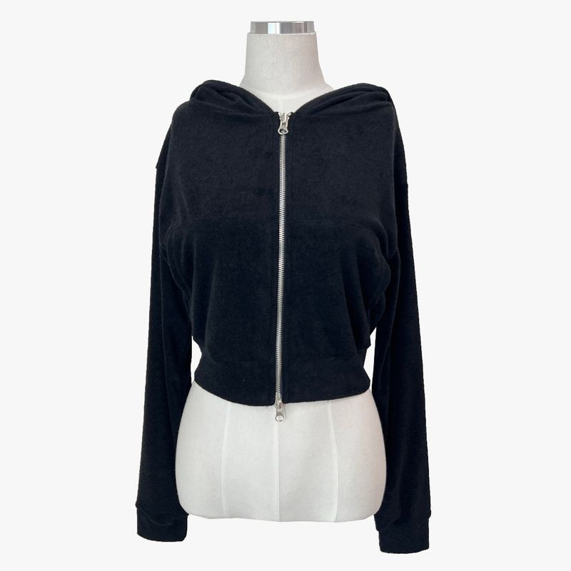 Terry Training 2-way Hooded Zip-up & Minimal Shorts SET (4 colors)