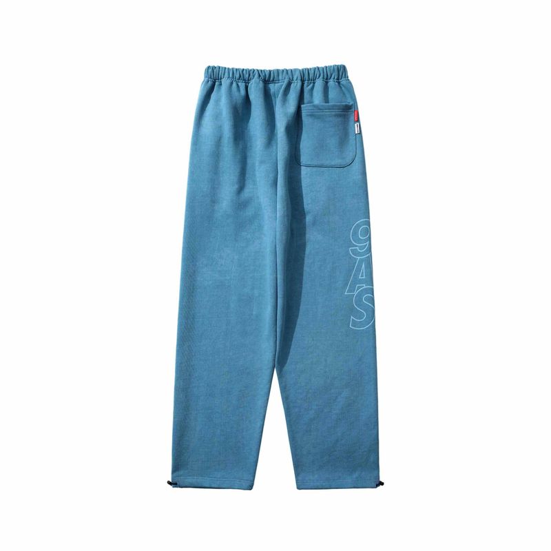 AB X WIND AND SEA SWEAT PANTS (BLUE)