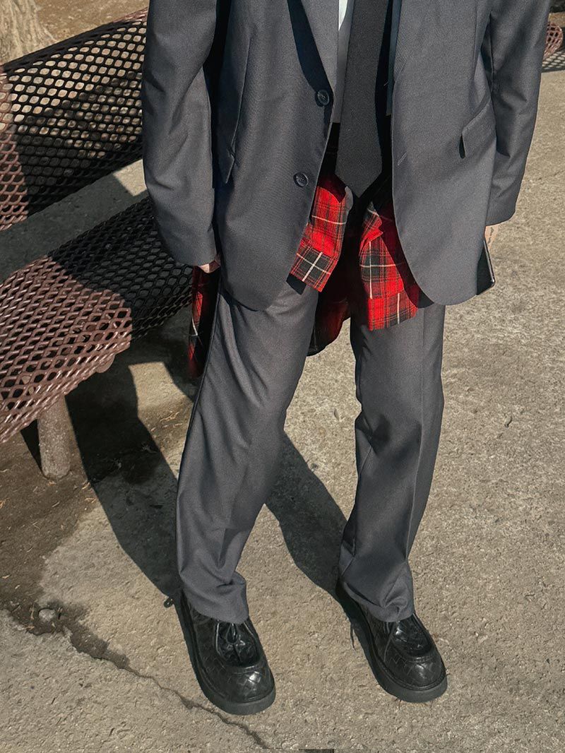 ASCLO TR Regular Semi Wide Slacks (3color)
