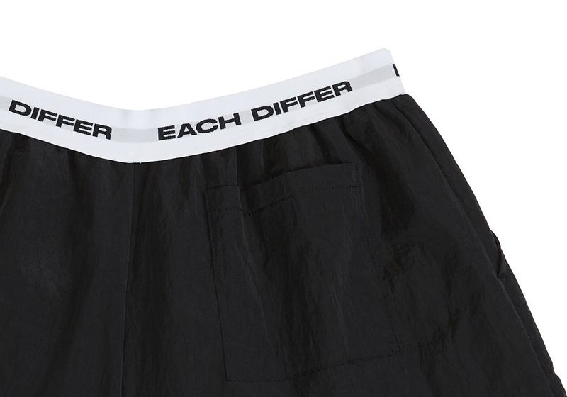 LOGO BAND SHORTS_BLACK