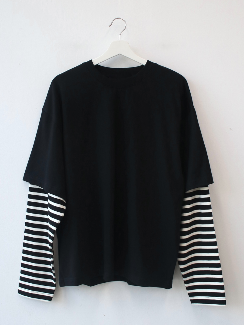 boxy fit layered T