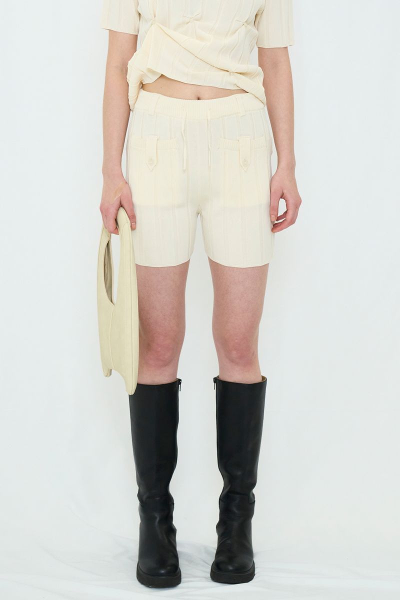 SMOOTH KNIT SHORT PANTS
