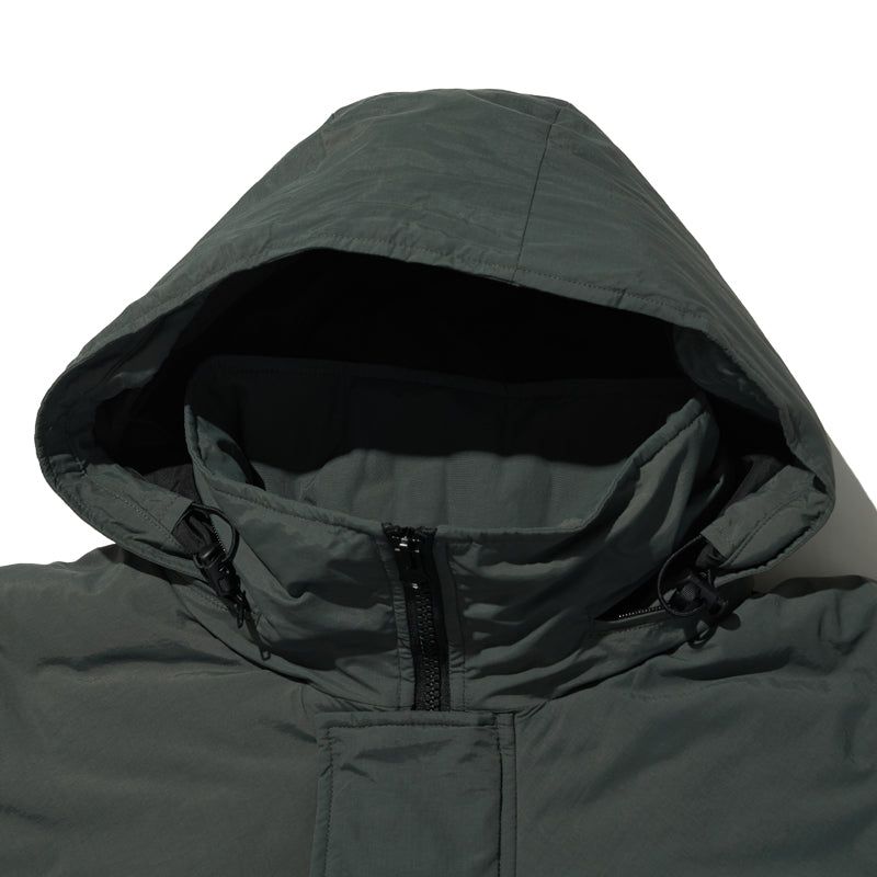 MOSS 2 HIGH-NECK HOOD PARKA [CHARCOAL]