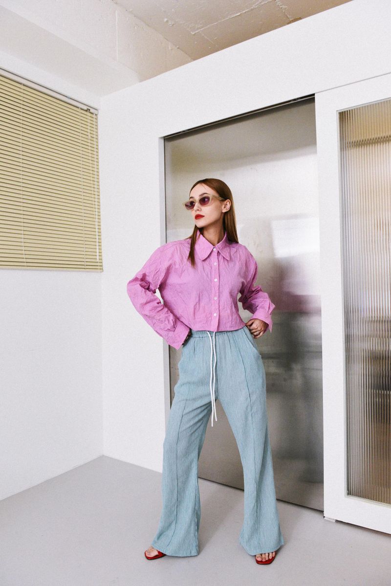 crease crop shirts