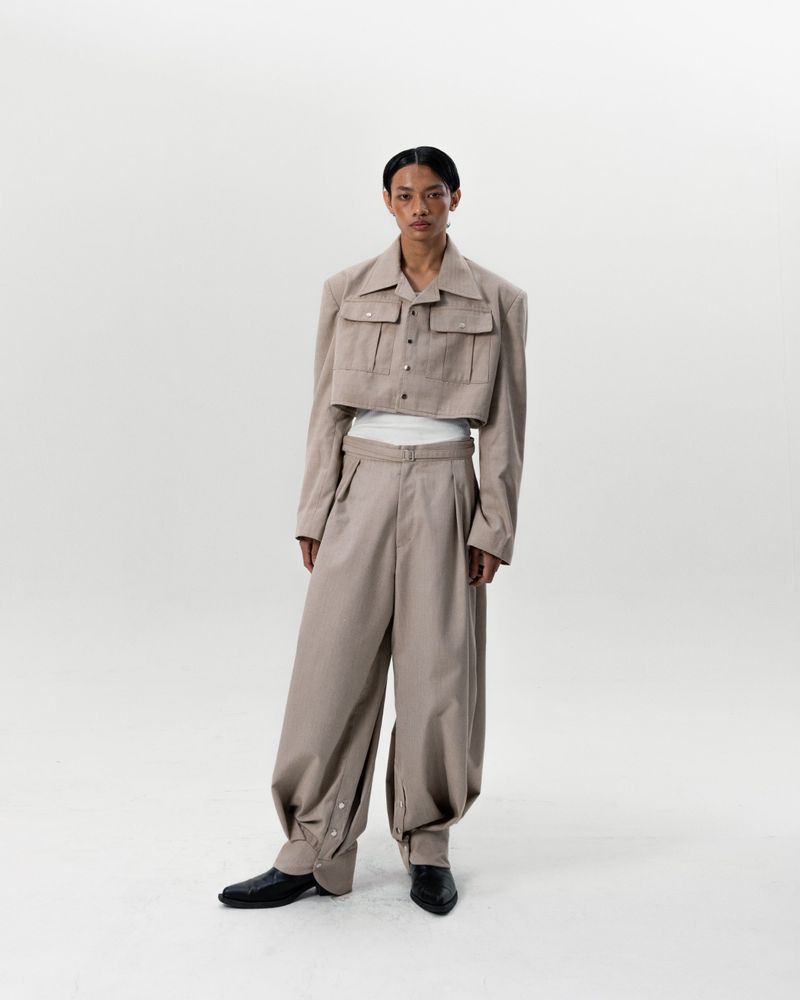 Blanc Studio（ブラン スタジオ）の「RANGER CROP BLAZER （Jackets/Outerwear）」