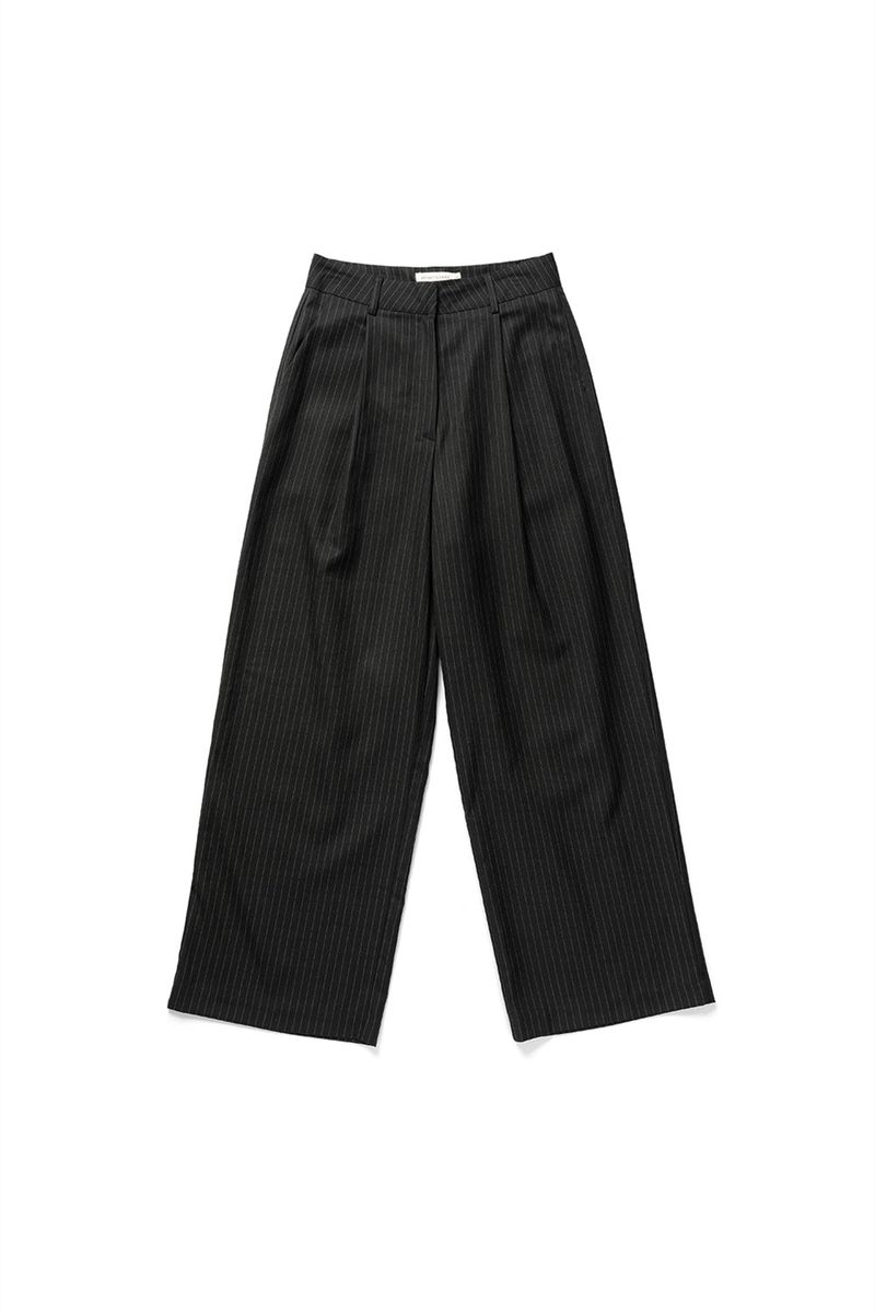 Nov stripe slacks_charcoal