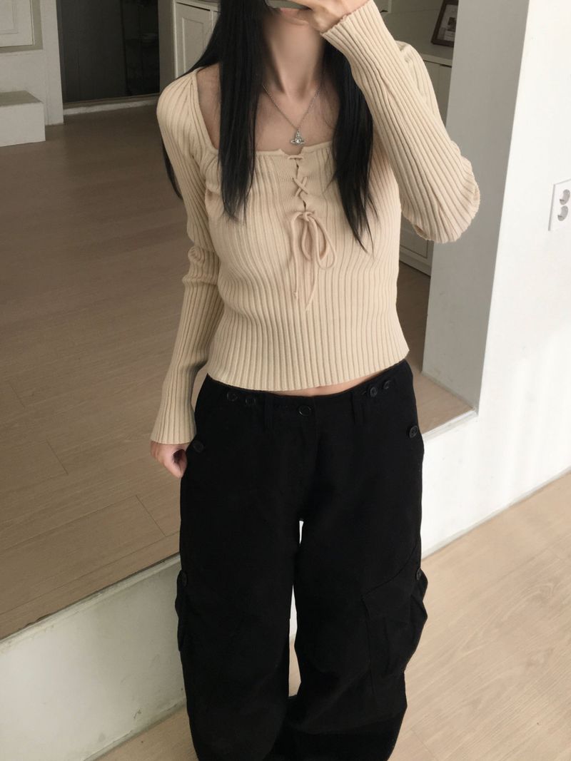 Corset Knitwear (3 colors)