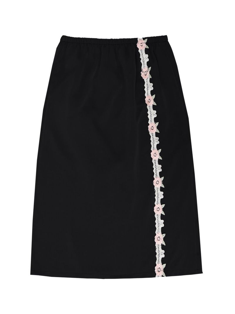 SIWL107(シウォル107)の「French Skirt (Black)(Skirts)」