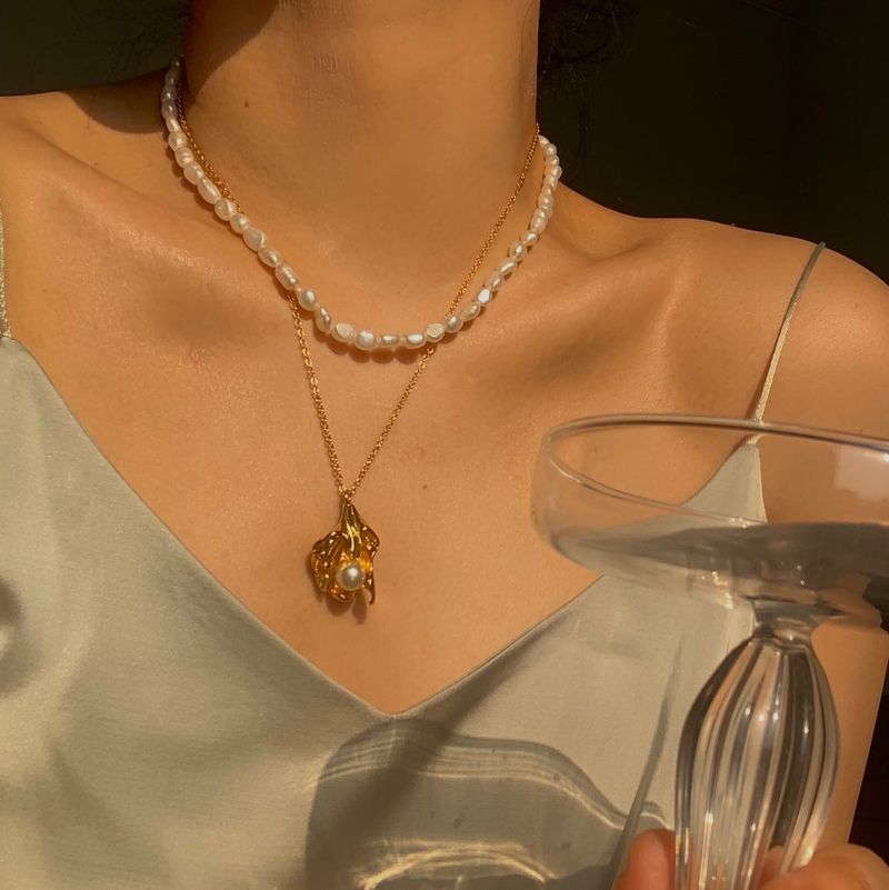 just LoveR.(ジャストラバー)の「Sienna Pearl Necklace Set(Accessories)」
