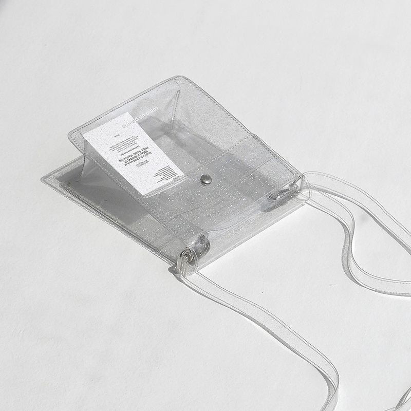 202hosil（202ホシール）の「Clear pvc strap pouch_gliter（Bags）」