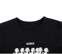 Sober Parade T-shirt BLACK