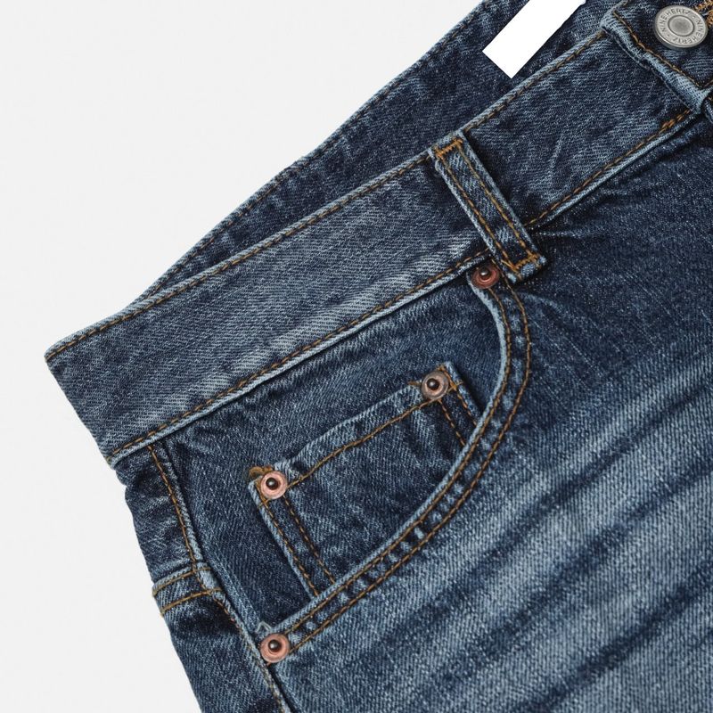 LMN flatt brush wide denim pants (3 colors)