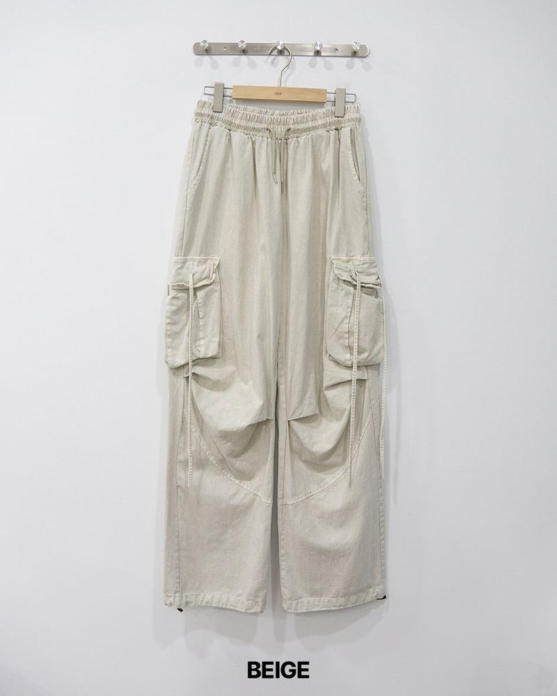 Rope Washing Cargo Pants