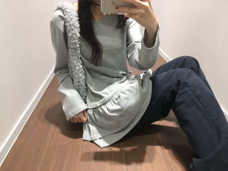 Frill Long Sleeve (3color)