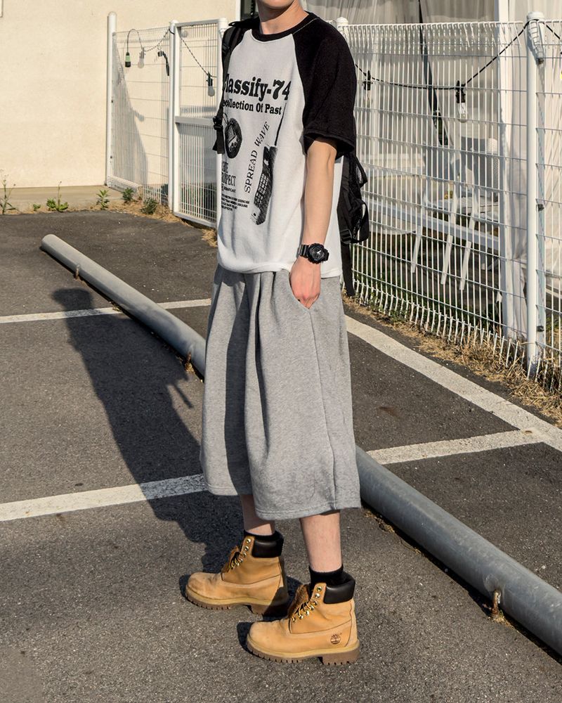 Ragiv Graphic Raglan Knit Short Sleeve