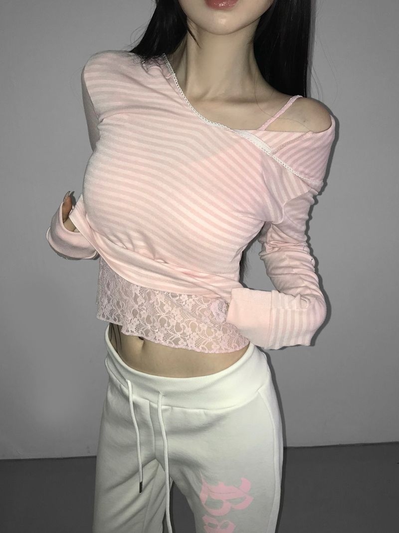 cupid striped hoodie(2 color)  