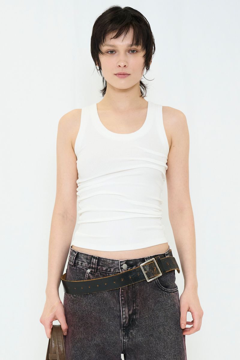 TUCK RIB TANK TOP